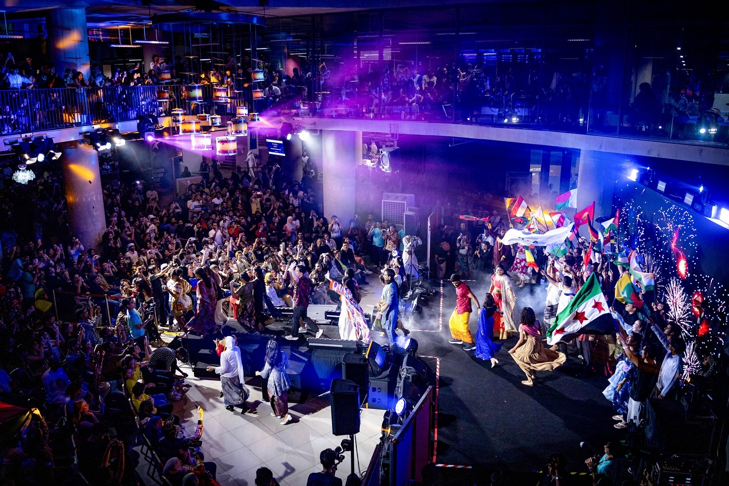 Backstage crew at ICN 2024